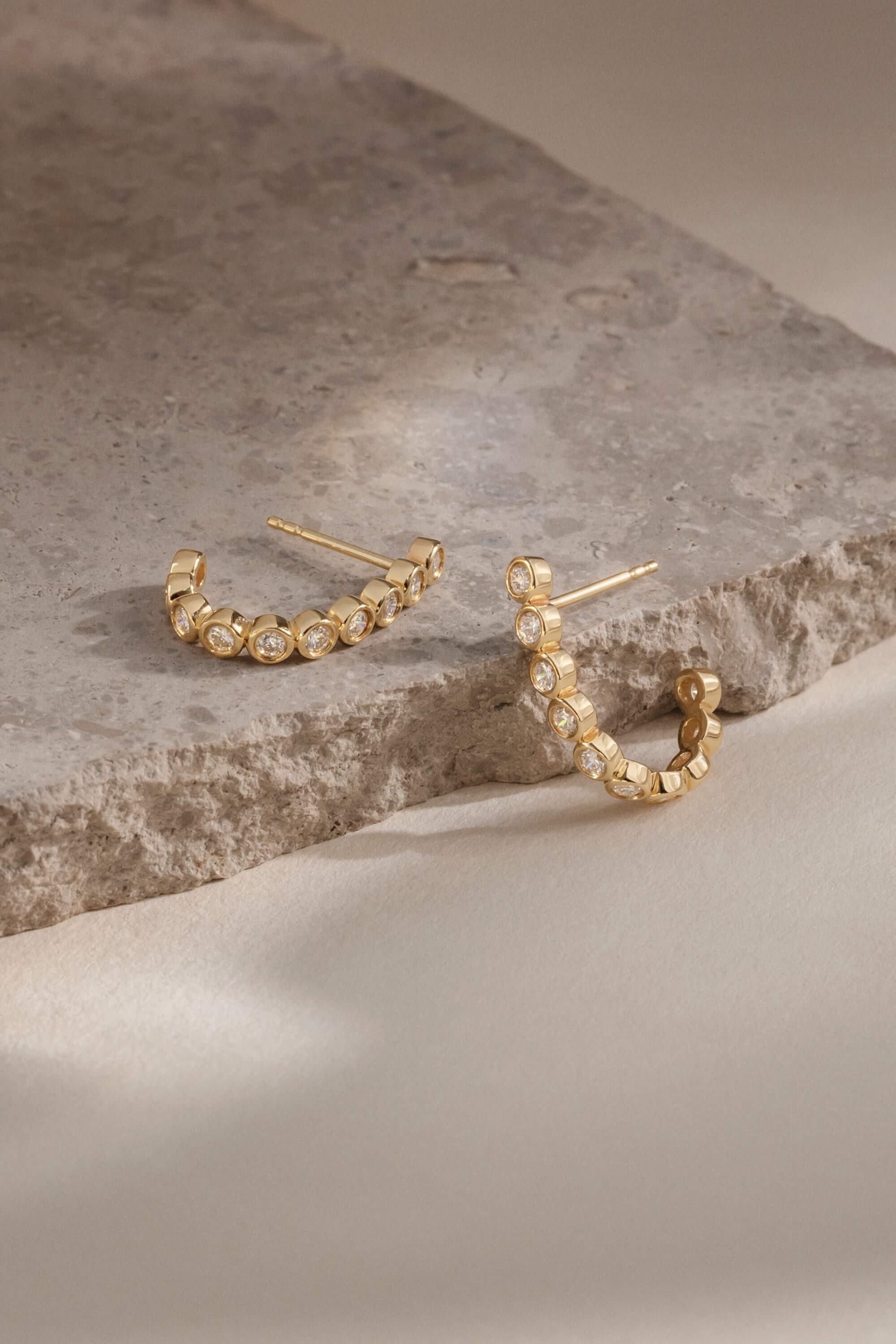 Eclipse Hoop Earrings