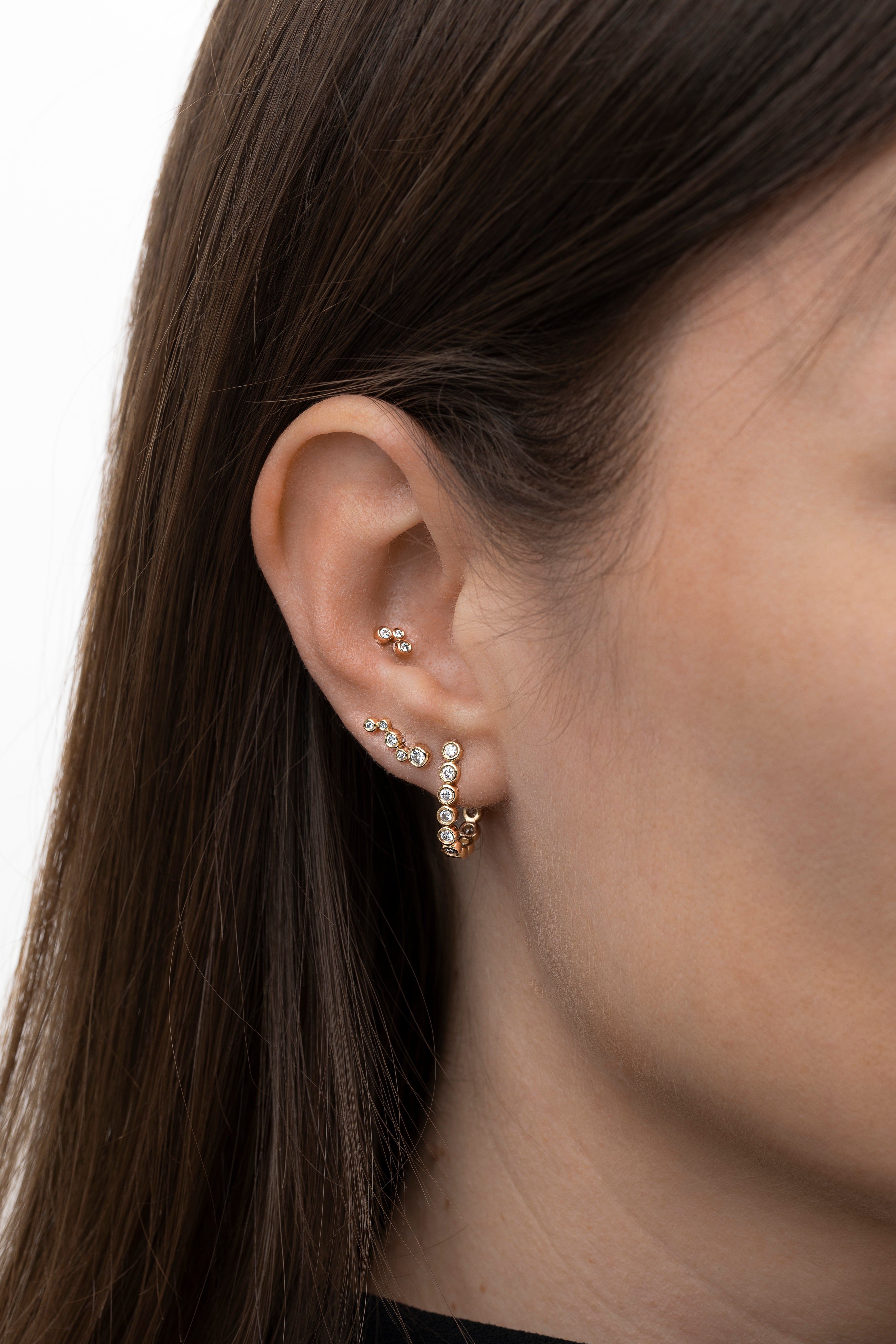 Eclipse Hoop Earrings