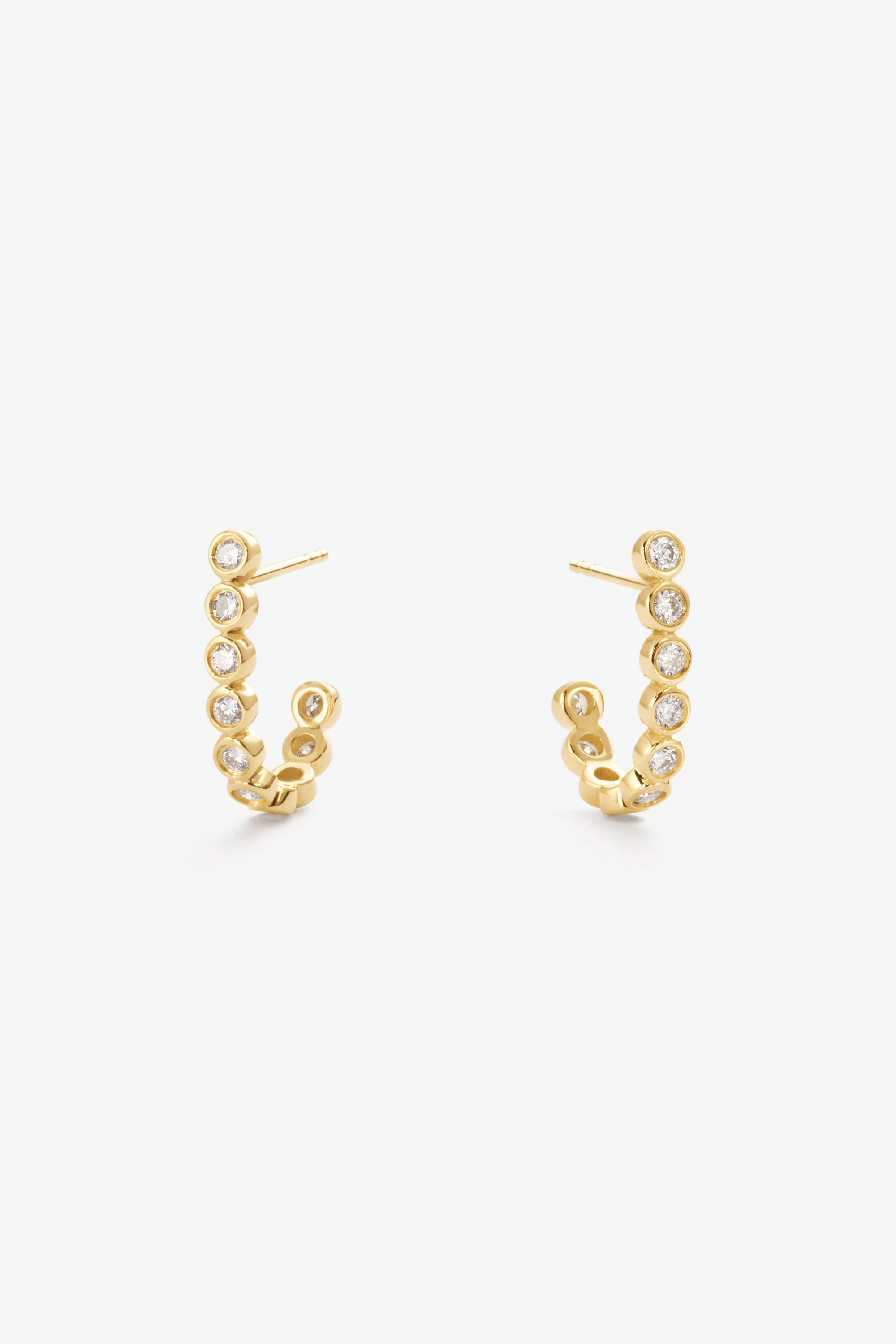 Eclipse Hoop Earrings
