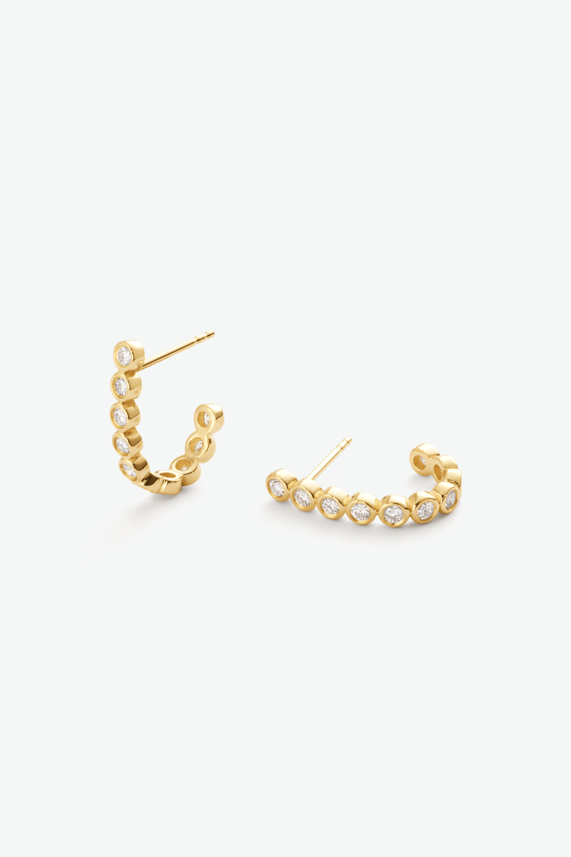 Eclipse Hoop Earrings