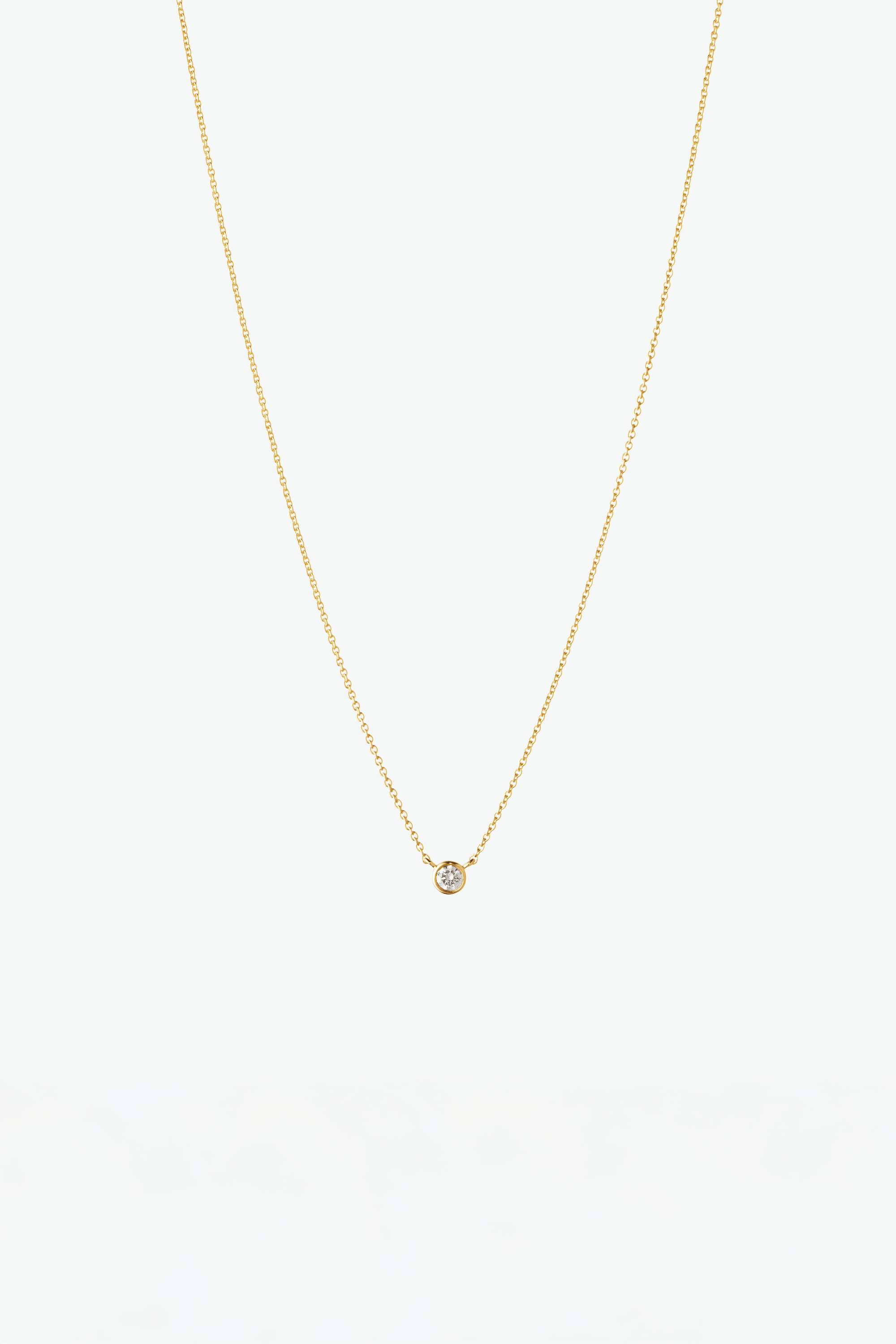 Eclipse Solitaire Necklace